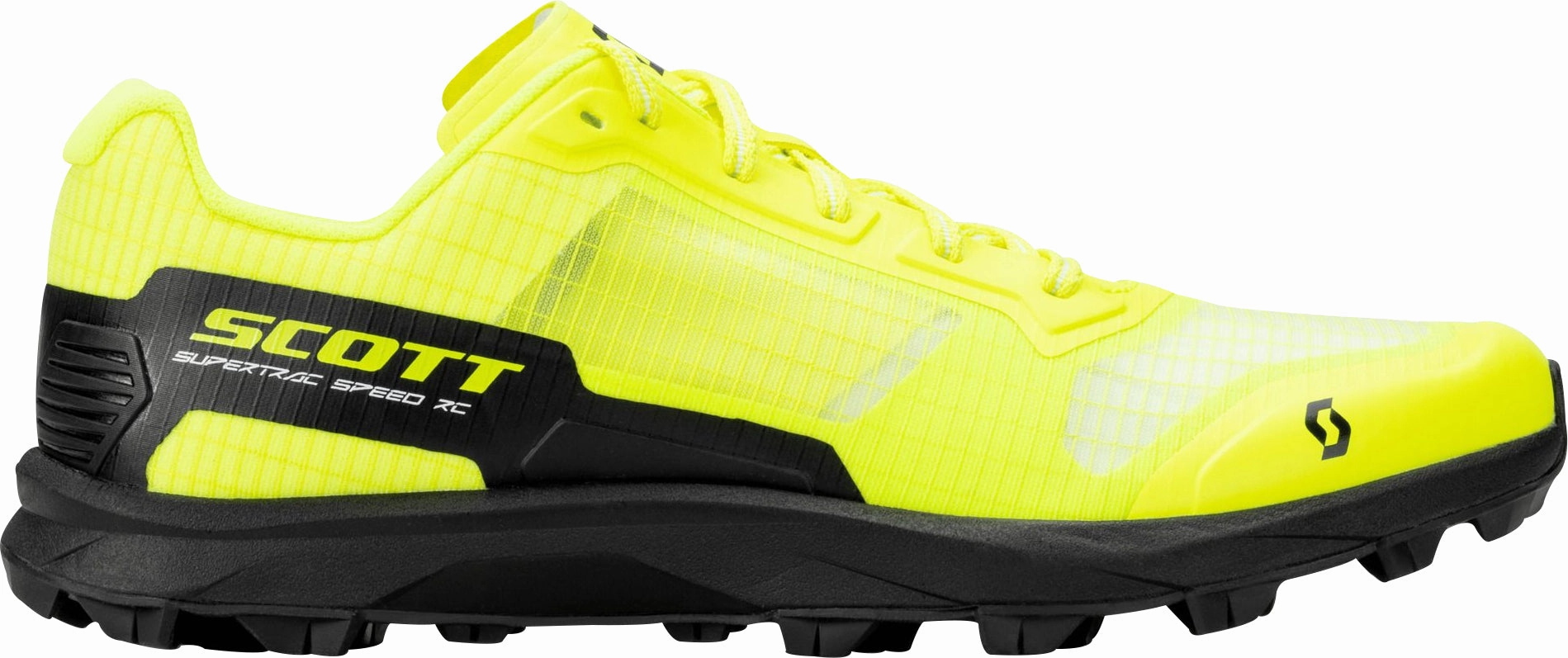 High Energy Return Practical Scott Supertrac Speed RC Womens Trail Running Shoes - Yellow