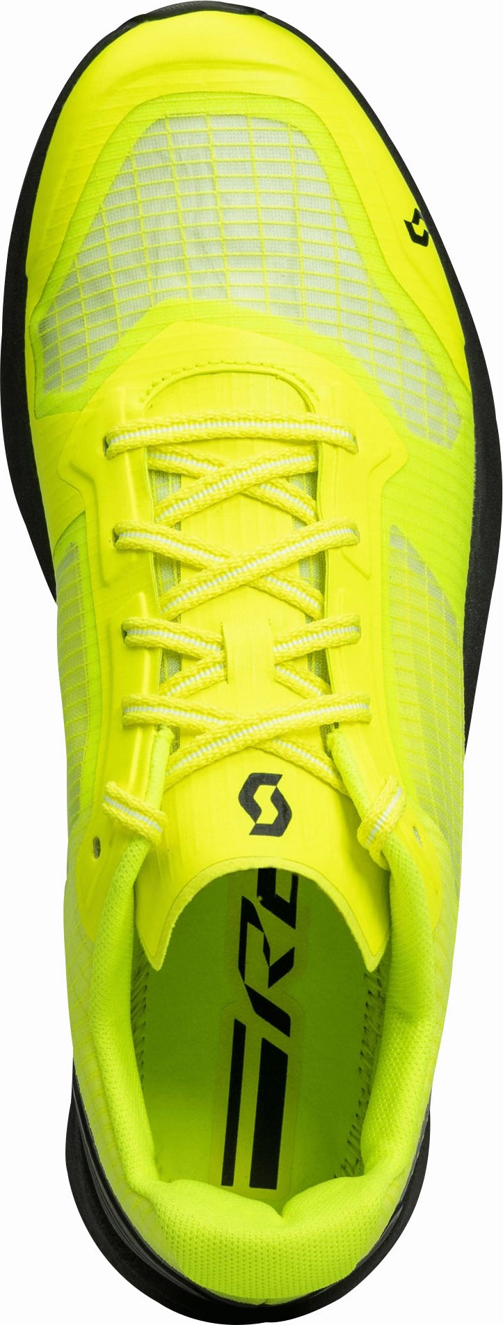 Scott Supertrac Speed RC Womens Trail Running Shoes - Yellow Reinforced Heel Collar road runner