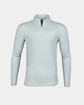 Soft Green HyFlyers Quarter Zip Engage