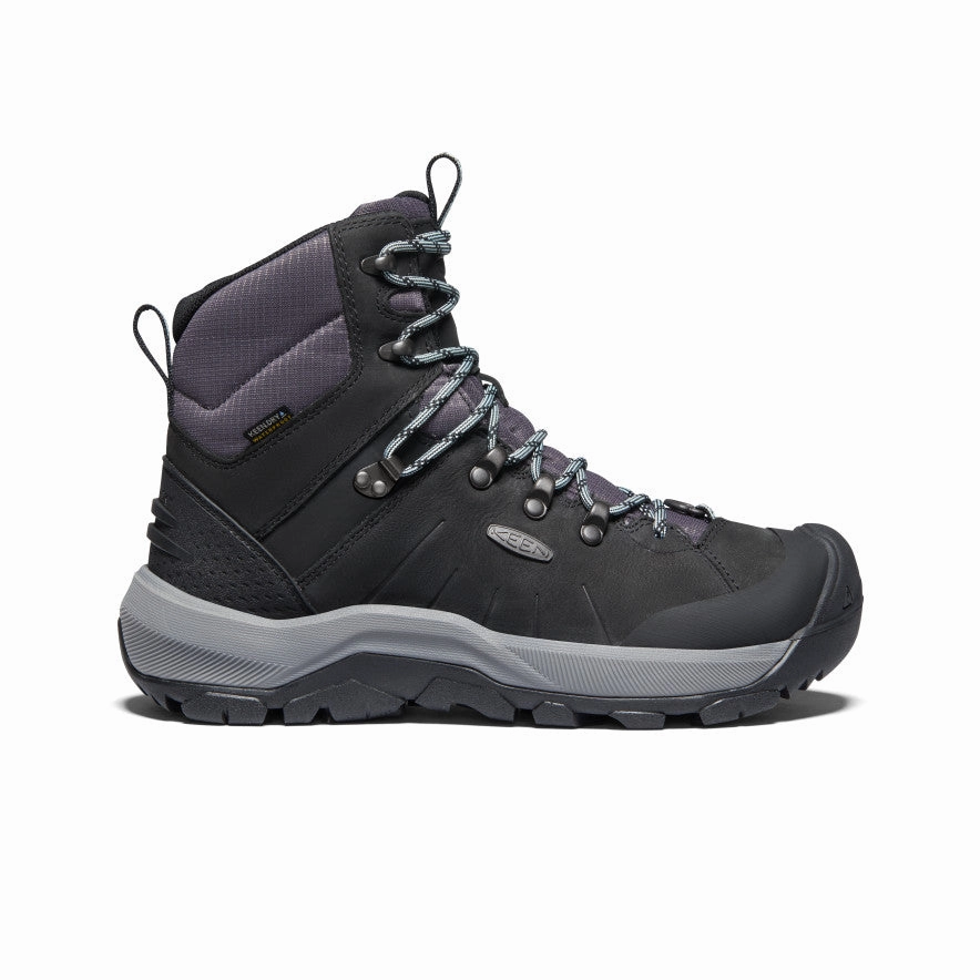 Easy To Clean Adaptable Women's Revel IV Polar Waterproof Boot  |  Black/Harbor Gray