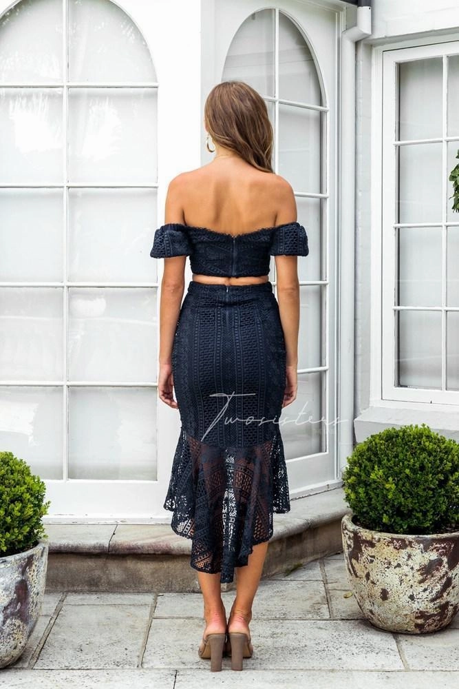 Bold Statement Serena Set - Navy (Final Sale)