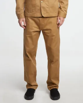Move Friendly Sporty Cut Service Chino Garage Cotton Sand