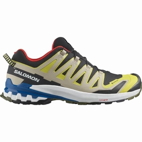 Salomon XA Pro 3D V9 GORE-TEX Mens Trail Running Shoes - Black Responsive Rocker Geometry mountain shoes