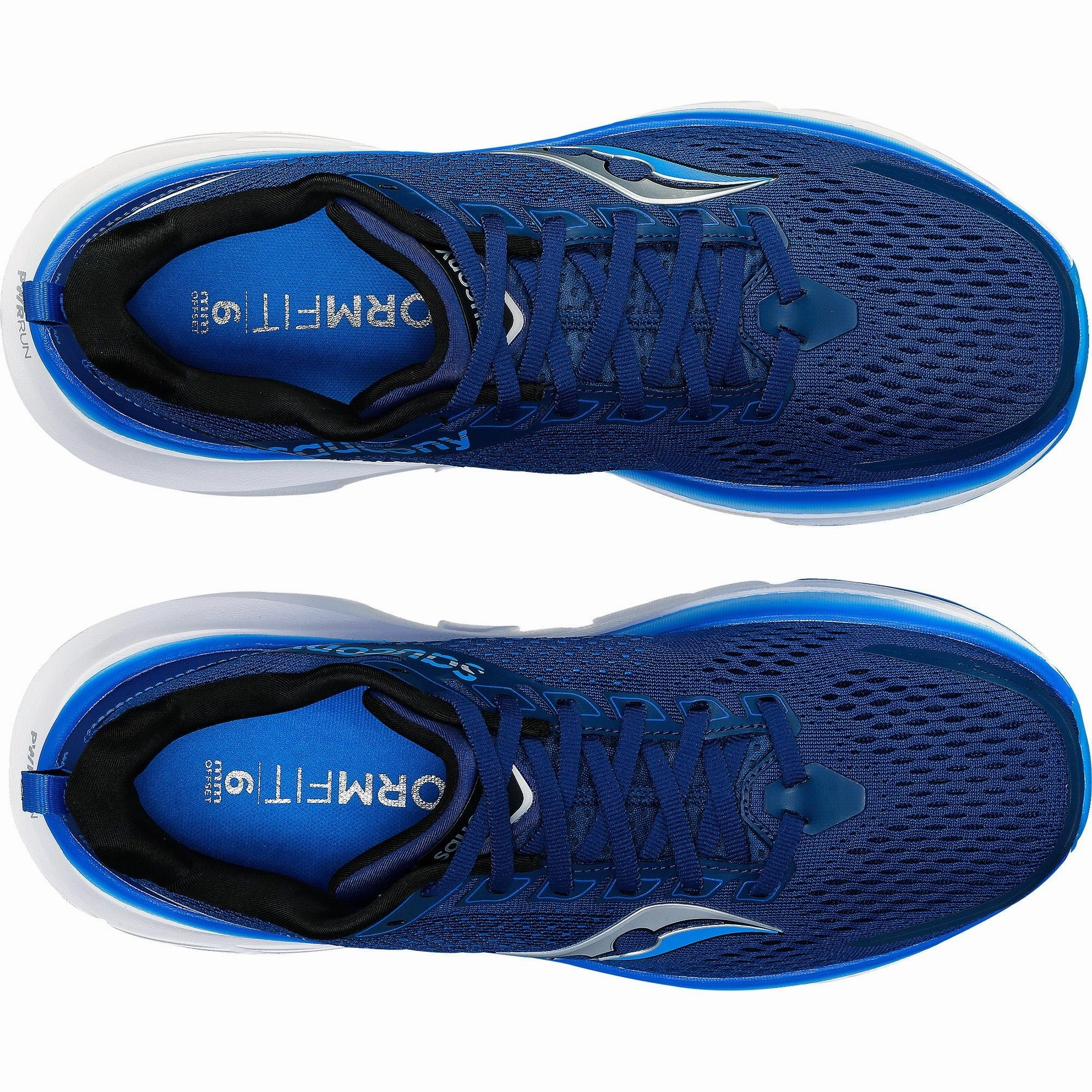 Saucony Guide 17 WIDE FIT Mens Running Shoes - Navy veteran - run Ergonomic Design