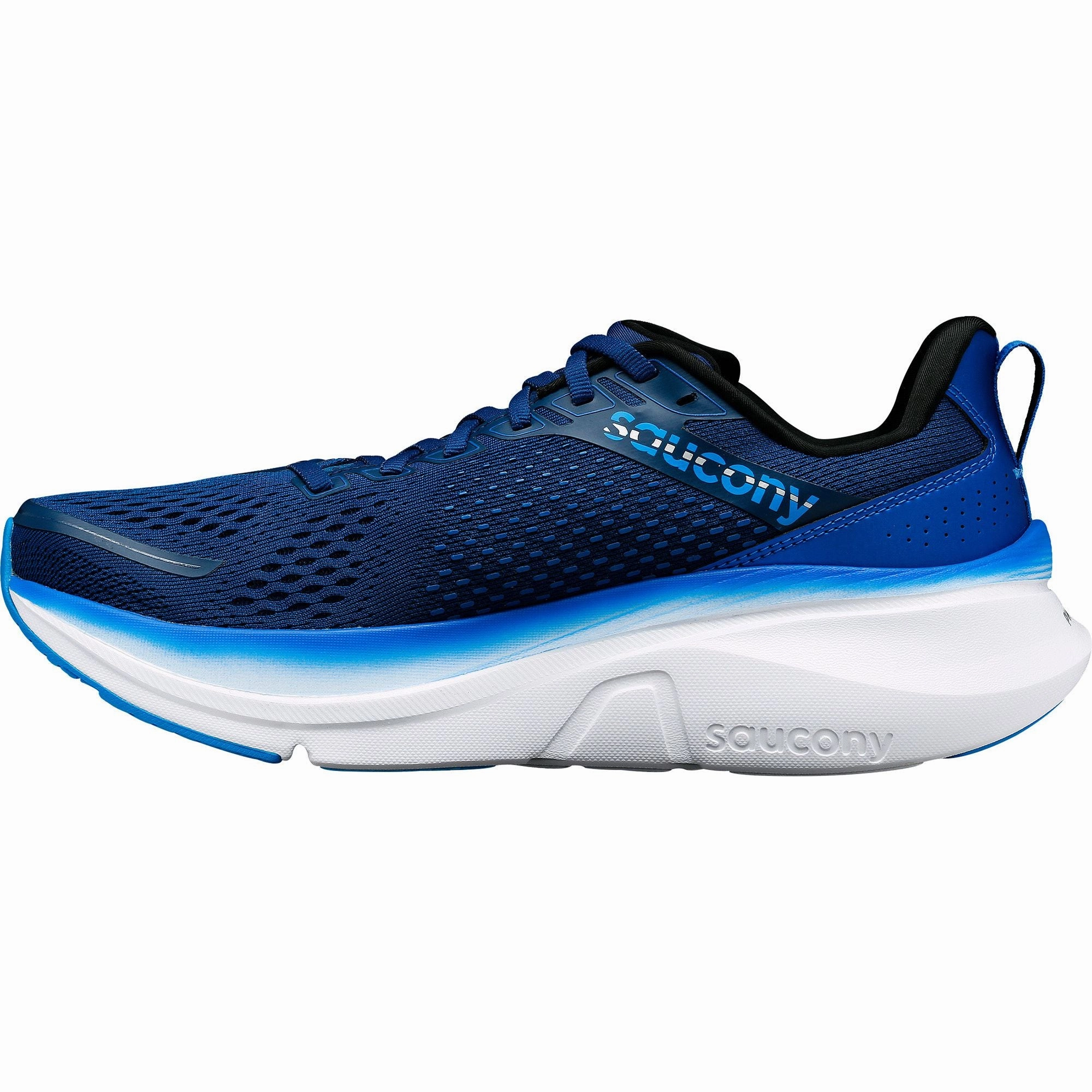 Saucony Guide 17 WIDE FIT Mens Running Shoes - Navy Compact