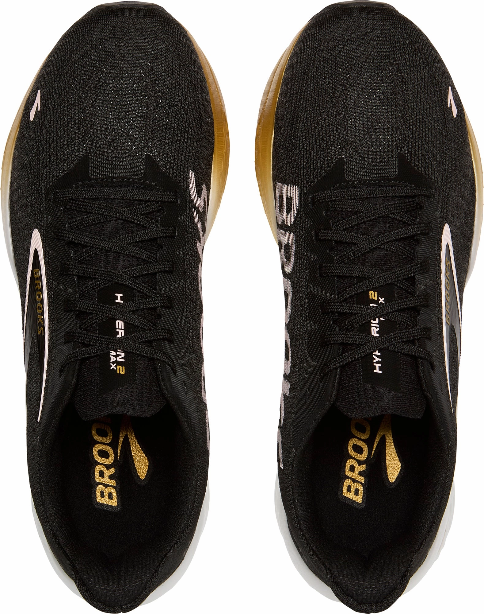 Brooks Hyperion Max 2 Womens Running Shoes - Black Cloudy Weather Running Flexible