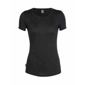 Soft Touch Material Knit Fabric Technology Women's Cool-Lite Sphere Short Sleeve Low Crewe