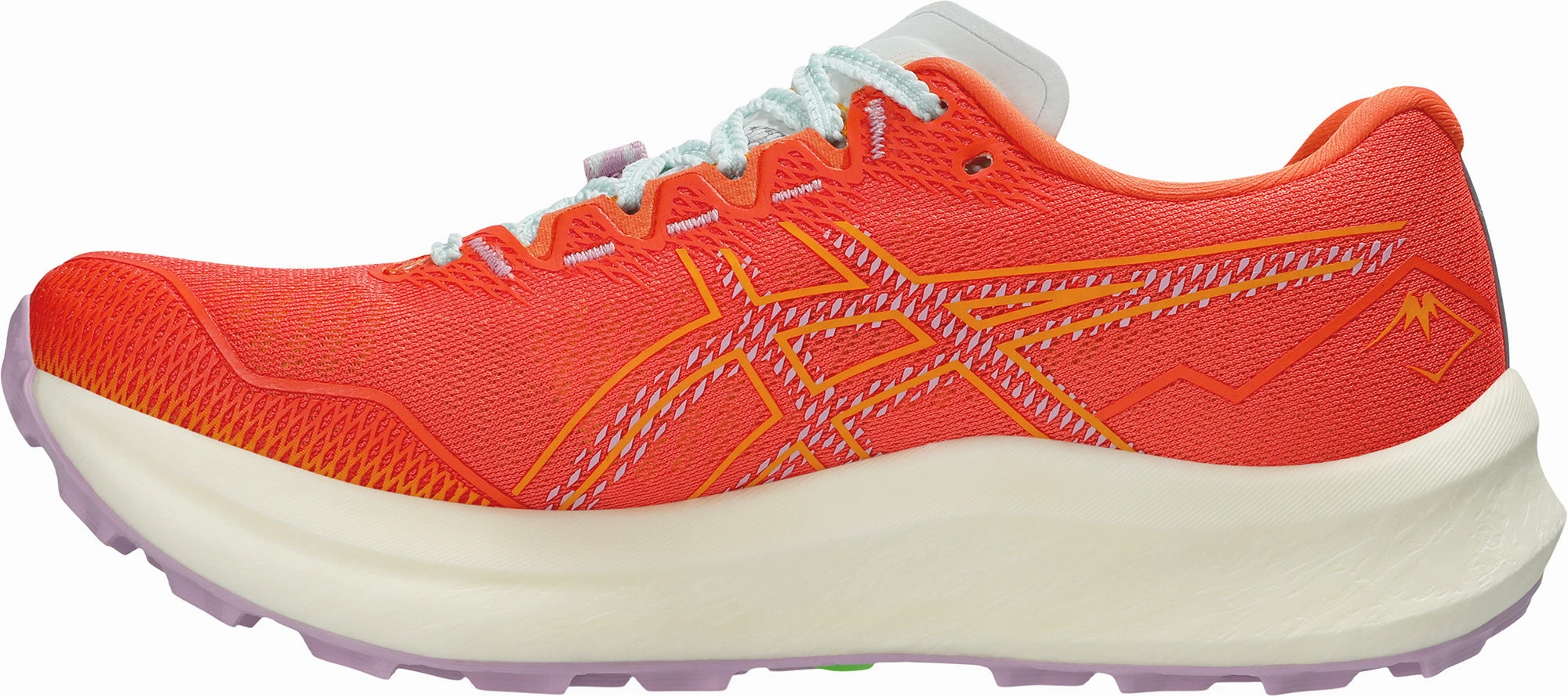 lightweight sole shoes Asics FujiSpeed 3 Womens Trail Running Shoes - Orange