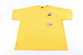 1997 Looney Tunes Embroidered T-Shirt Layered Sleeve Construction Cool Design