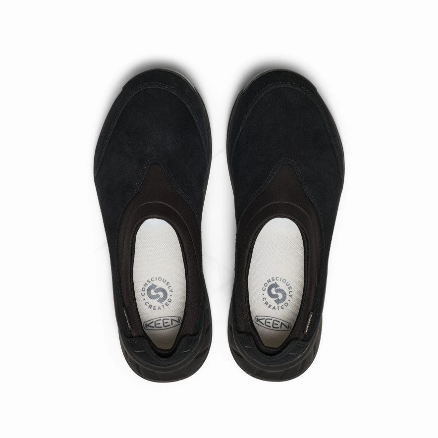 Simple Slip Women's TTS Moc Waterproof Sneaker  |  Black/Black