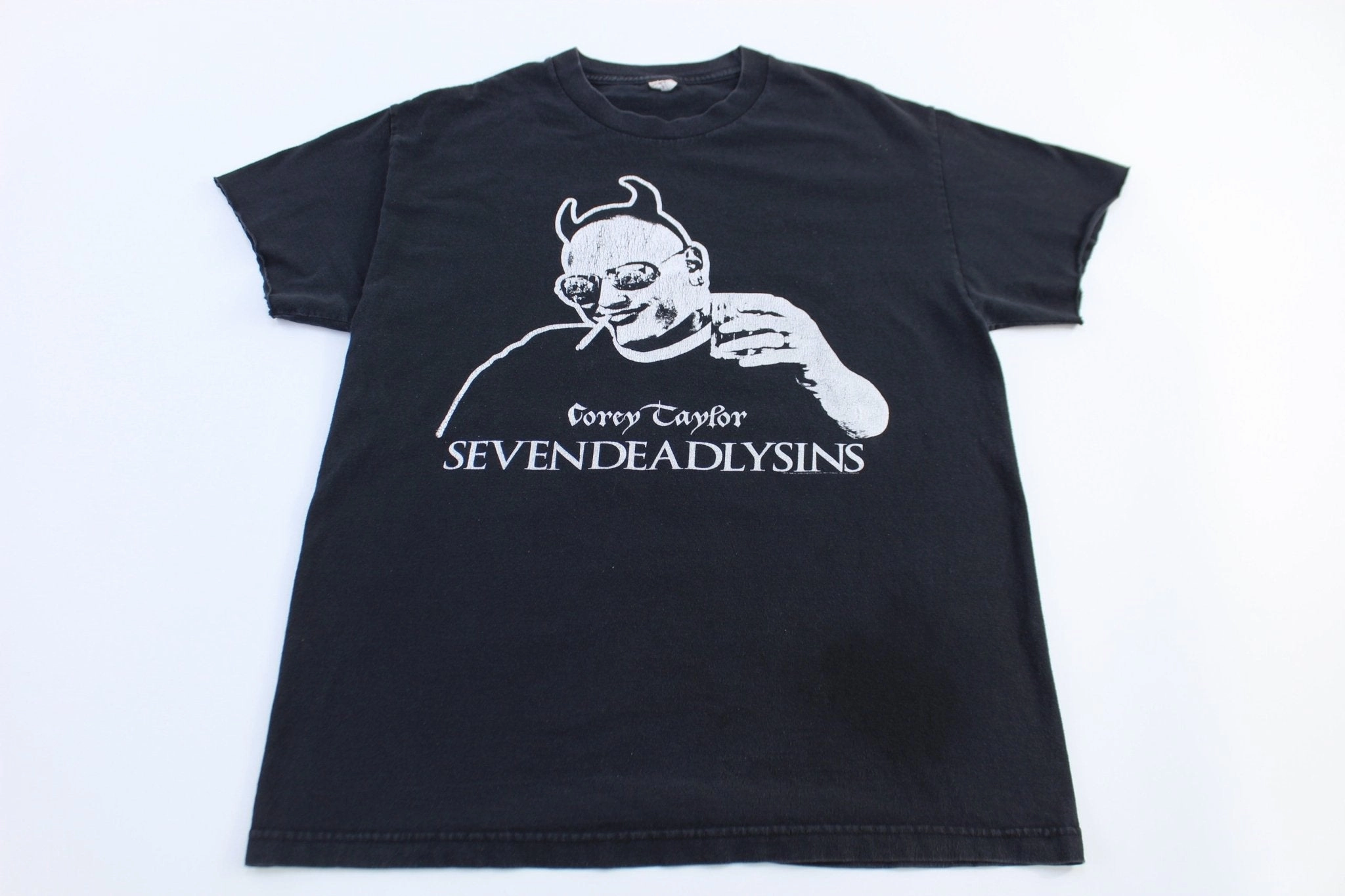 Slipknot Corey Taylor Seven Deadly Sins Promo T-shirt Casual Active