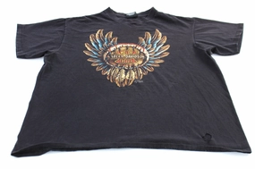 Comfortable Layering 1991 Harley Davidson Motorcycles 3D Emblem Dreamcatcher T-Shirt