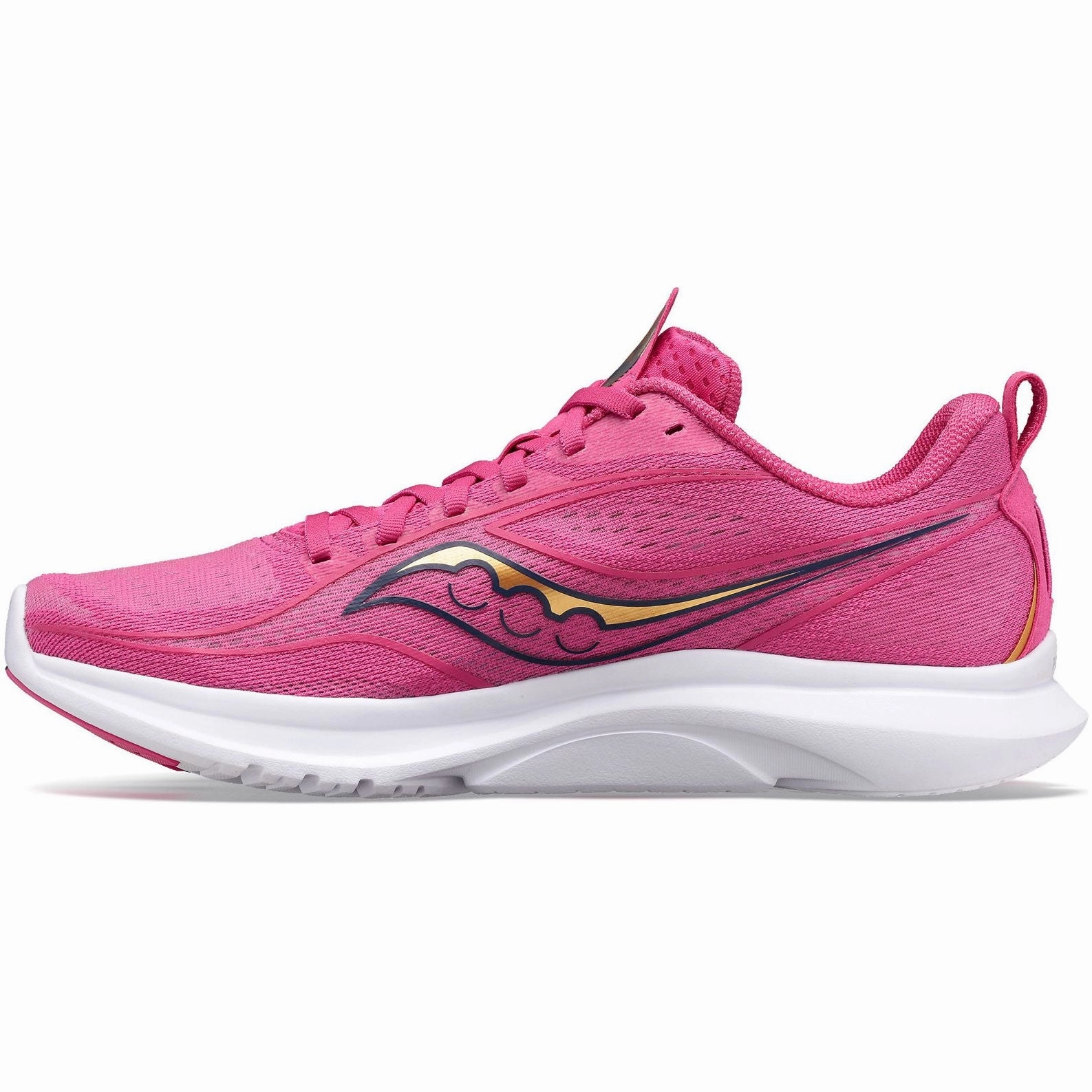 Saucony Kinvara 13 Mens Running Shoes - Pink running in heavy rain shoes