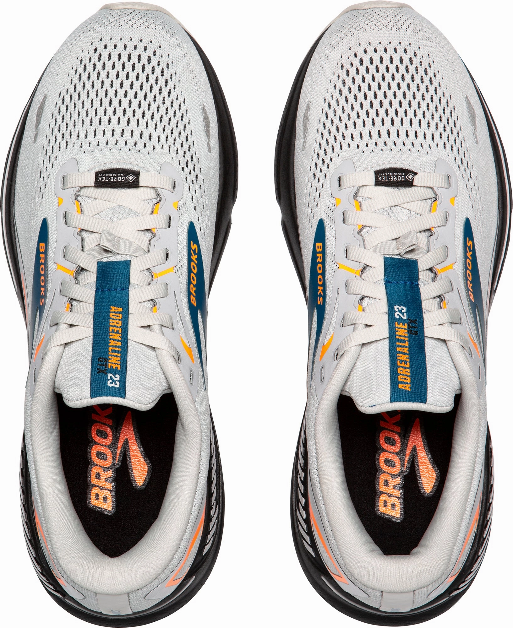 Brooks Adrenaline GTS 23 GORE-TEX Mens Running Shoes - Grey low - performance shoes high - performance gear