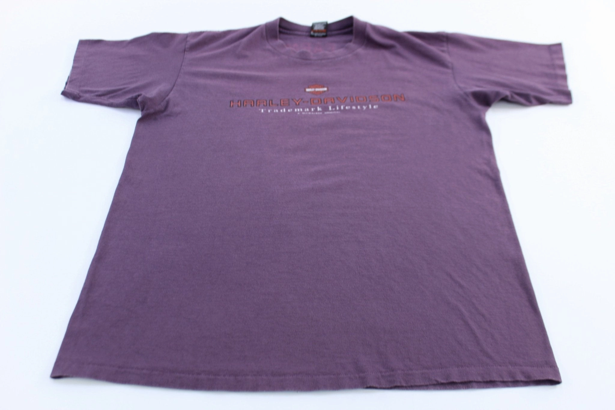 Microfiber texture 90??s Harley Davidson Motorcycles Kissimmee, Florida T-shirt