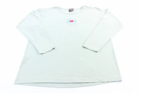 Women's 90's Harley Davidson Motorcycles Embroidered Green LS T-Shirt Effortless Daywear