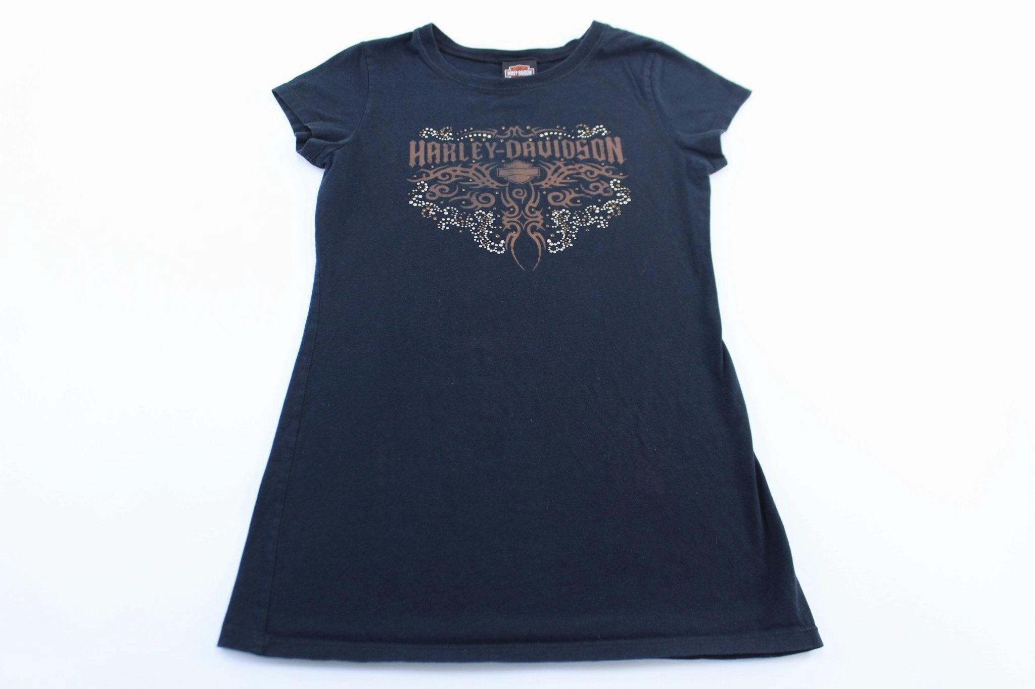 Women's Harley Davidson Motorcycles Beaumont, Texas T-Shirt Classic and Comfy Friction Free Inner Lining