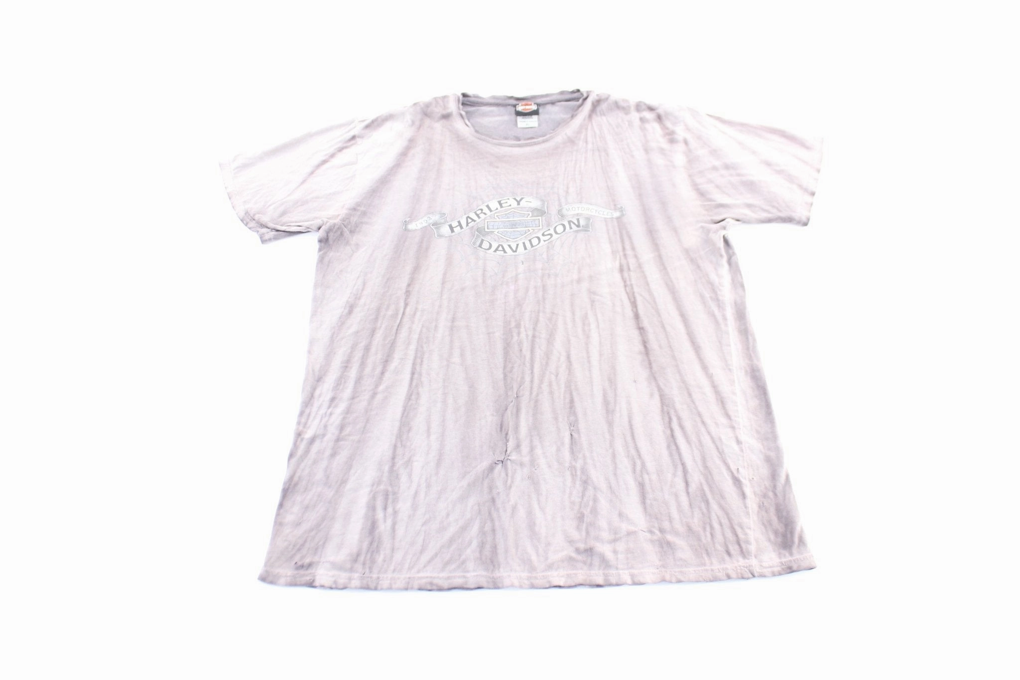 college Quick Fit Wear Harley Davidson Motorcycles Canoga Park, California T-Shirt