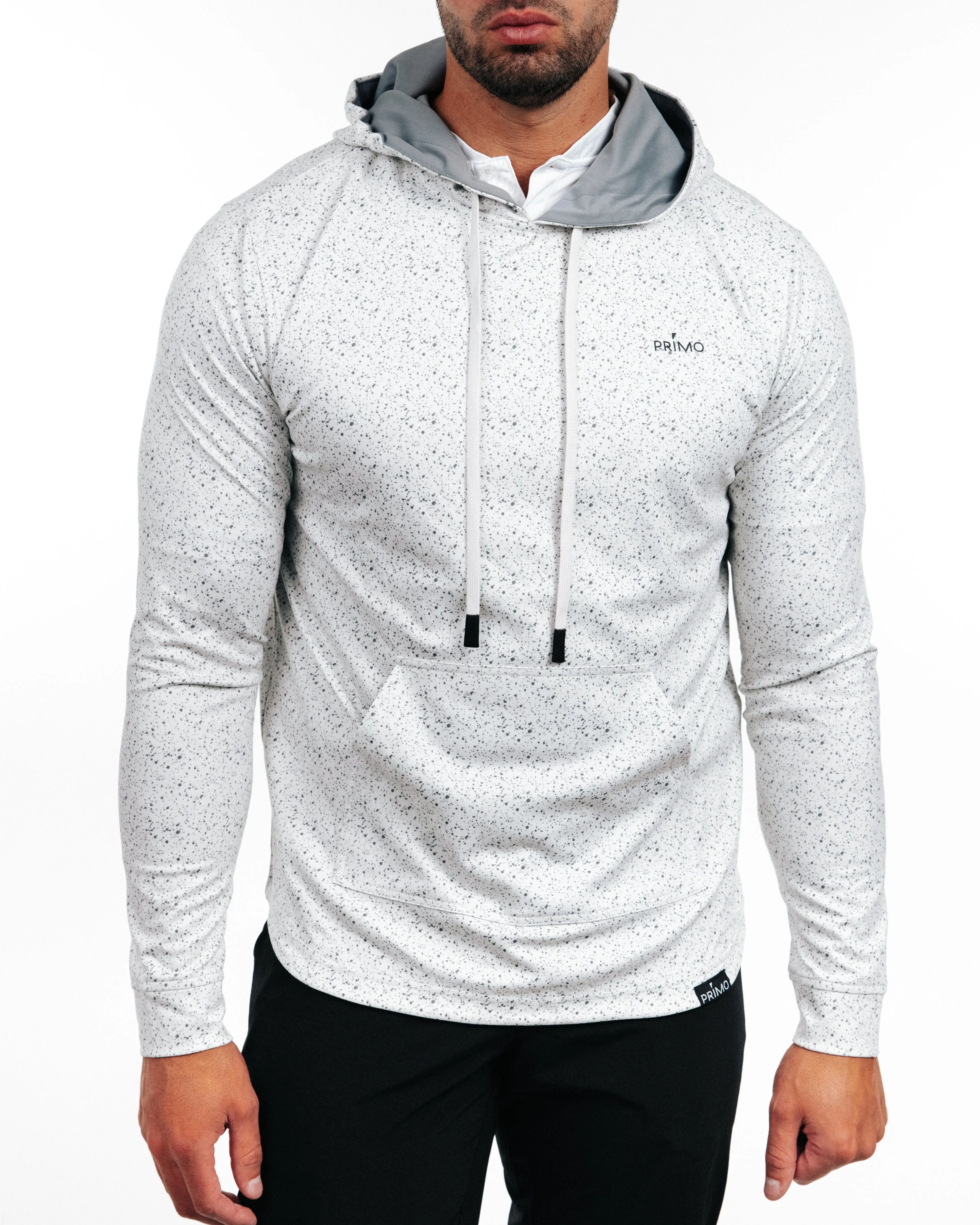 Speckled White Golf Hoodie product tribal energy