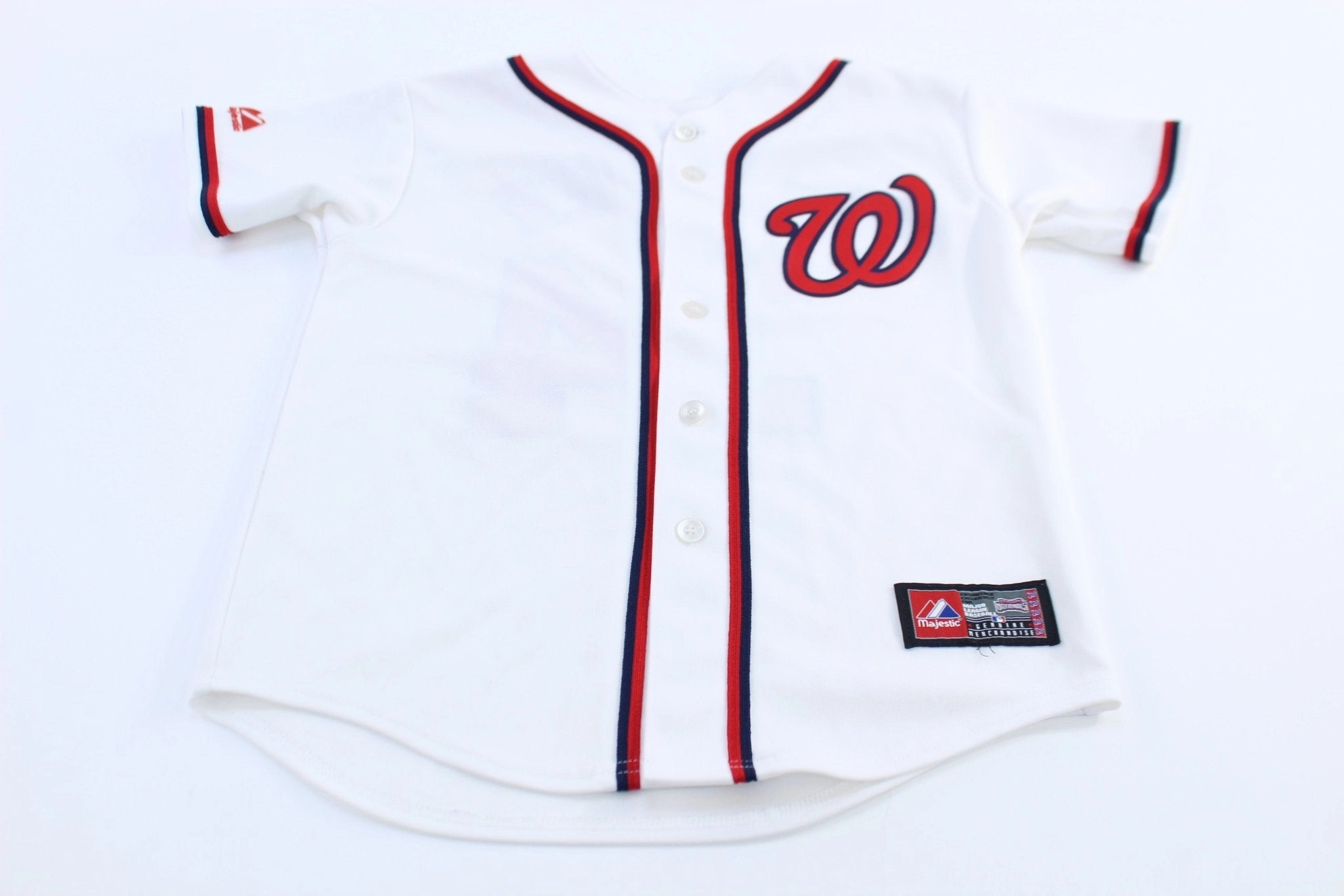 Youth Washington Nationals Bryce Harper Baseball Jersey Soft Layers Durable Moisture Management
