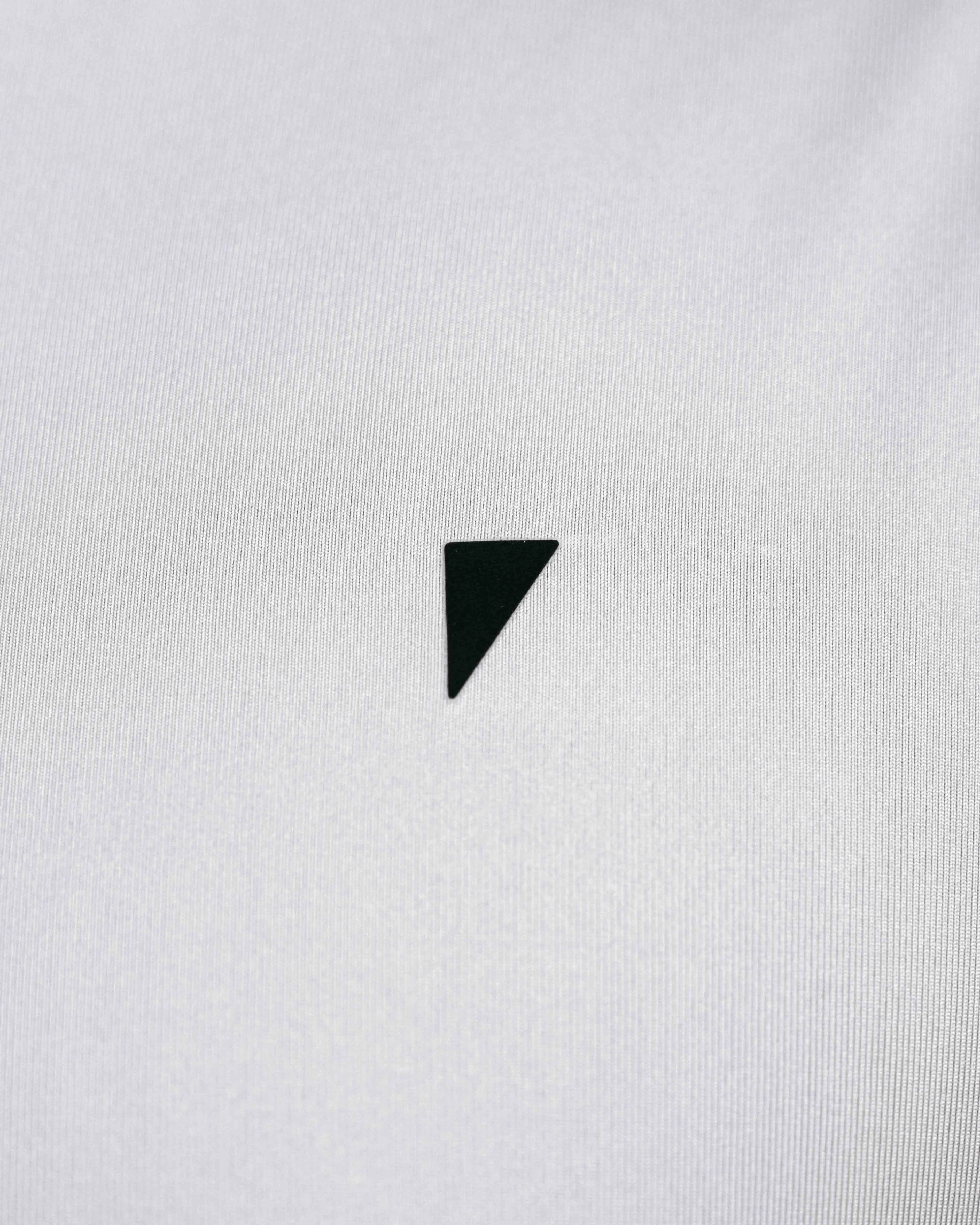 Light Gray Long Sleeve Classic Polo Vibrant Wear Simple Elegance