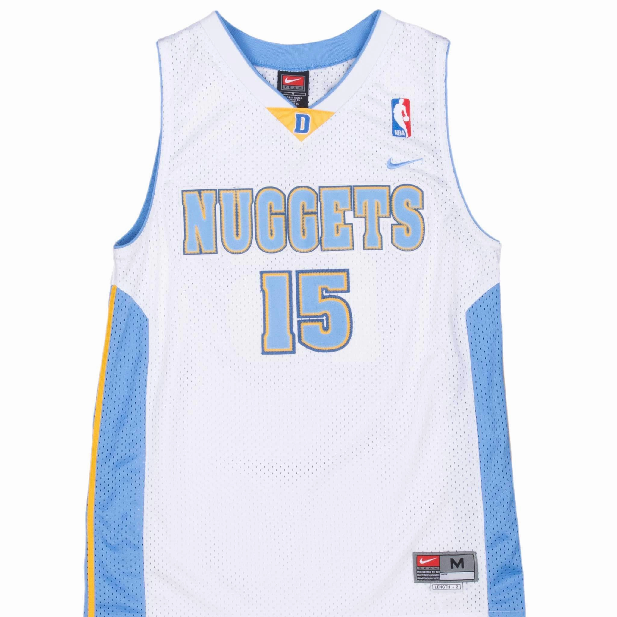 Abrasion Resistant Fabric VINTAGE NBA DENVER NUGGETS CARMELO ANTHONY NIKE JERSEY 2000S MEDIUM YOUTH