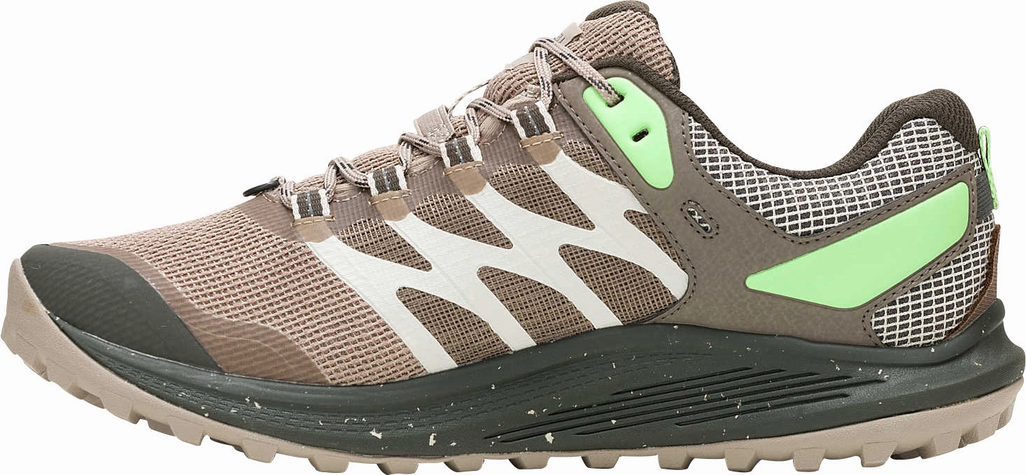 Merrell Nova 3 GORE-TEX Mens Trail Running Shoes - Brown Flexibility - zones