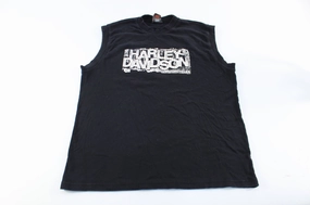 All Day Fit 2000 Harley Davidson Motorcycles Billings, Montana Tank Top