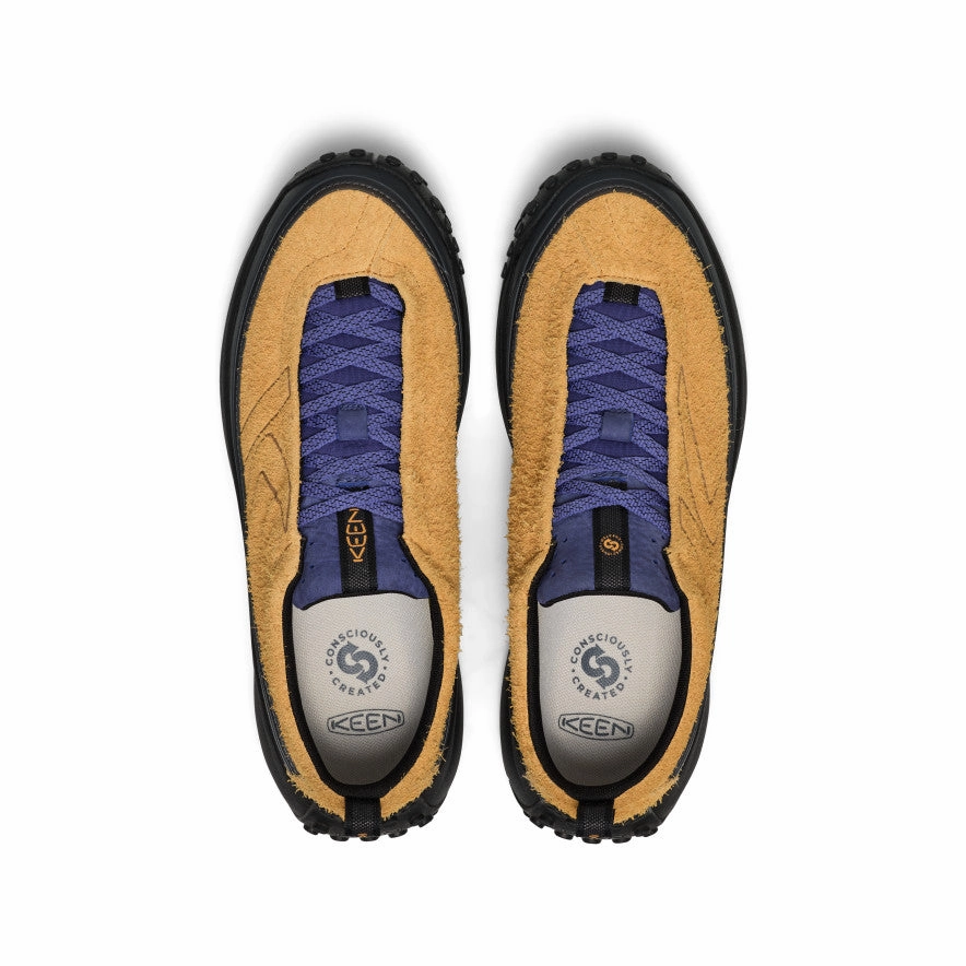 Cold Jog Men's KS Mino Sneaker  |  Oak Buff/Skipper Blue