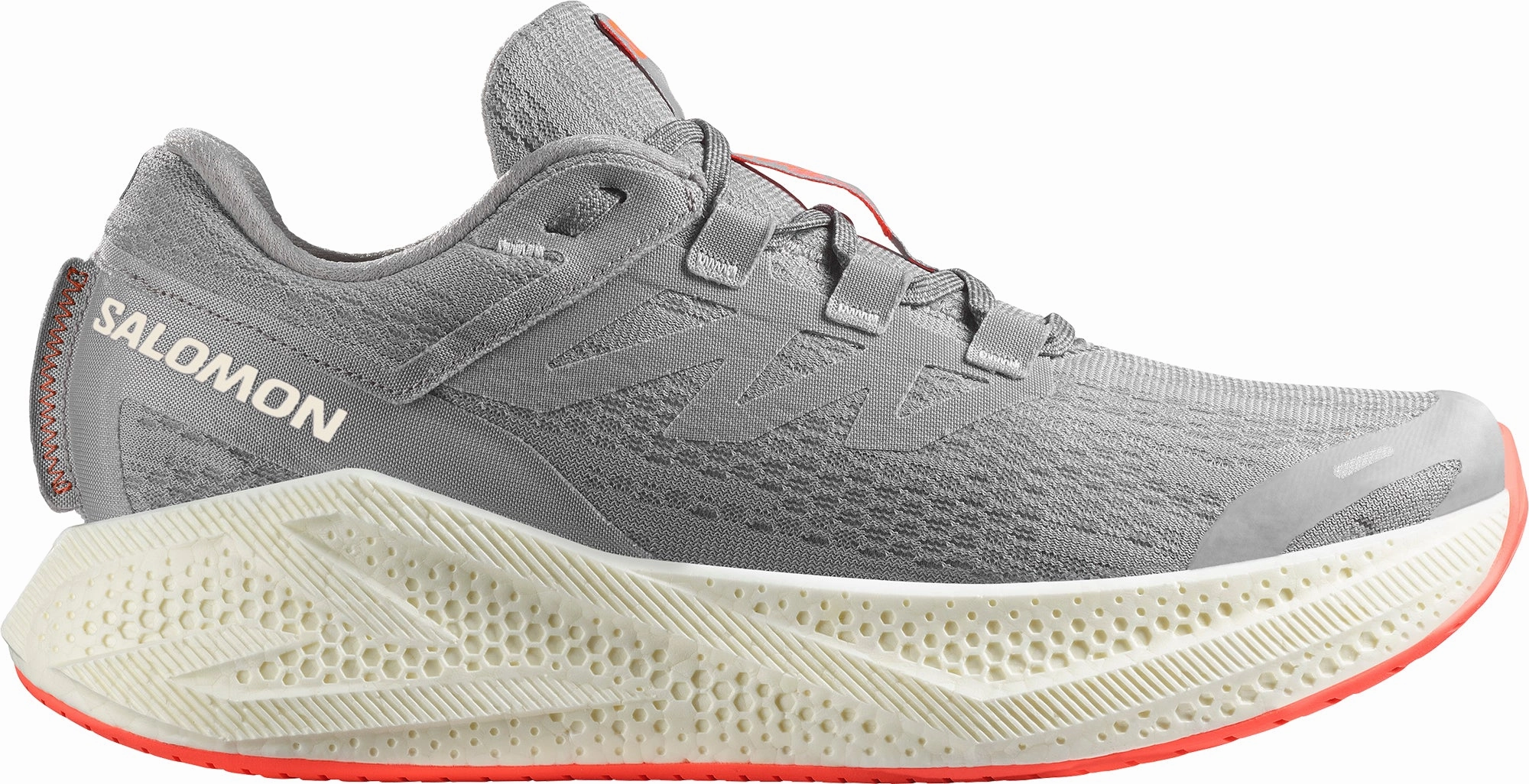 Racer Salomon Aero Glide 3 Mens Running Shoes - Grey