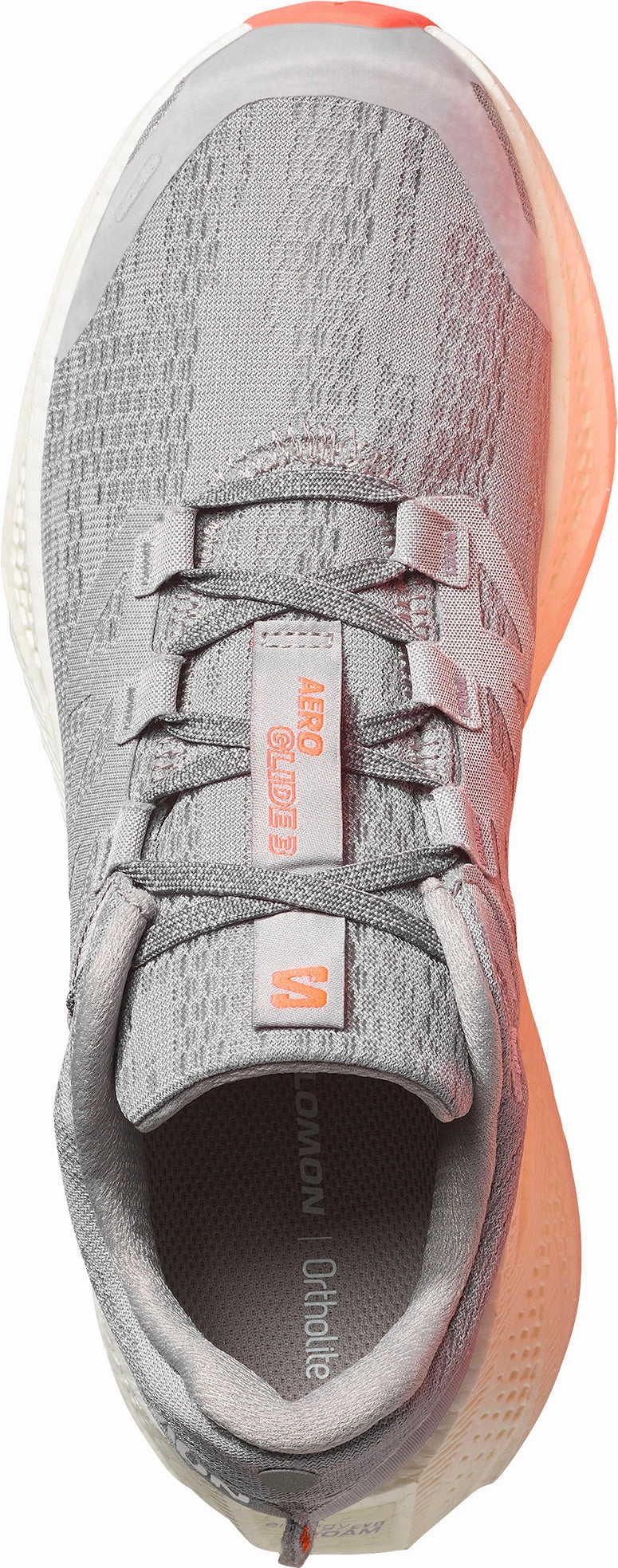 senior shoe charm Salomon Aero Glide 3 Mens Running Shoes - Grey