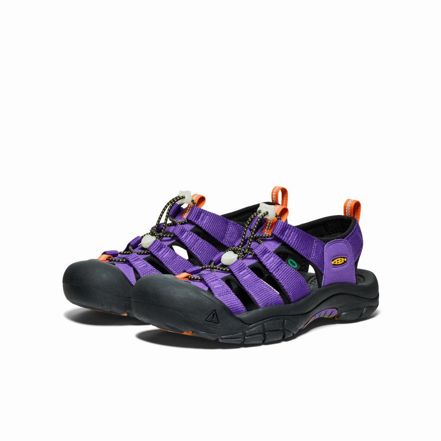 molded Adjustable Straps Men's Newport Retro Sandal x An Ko Rau  |  An Ko Rau Purple