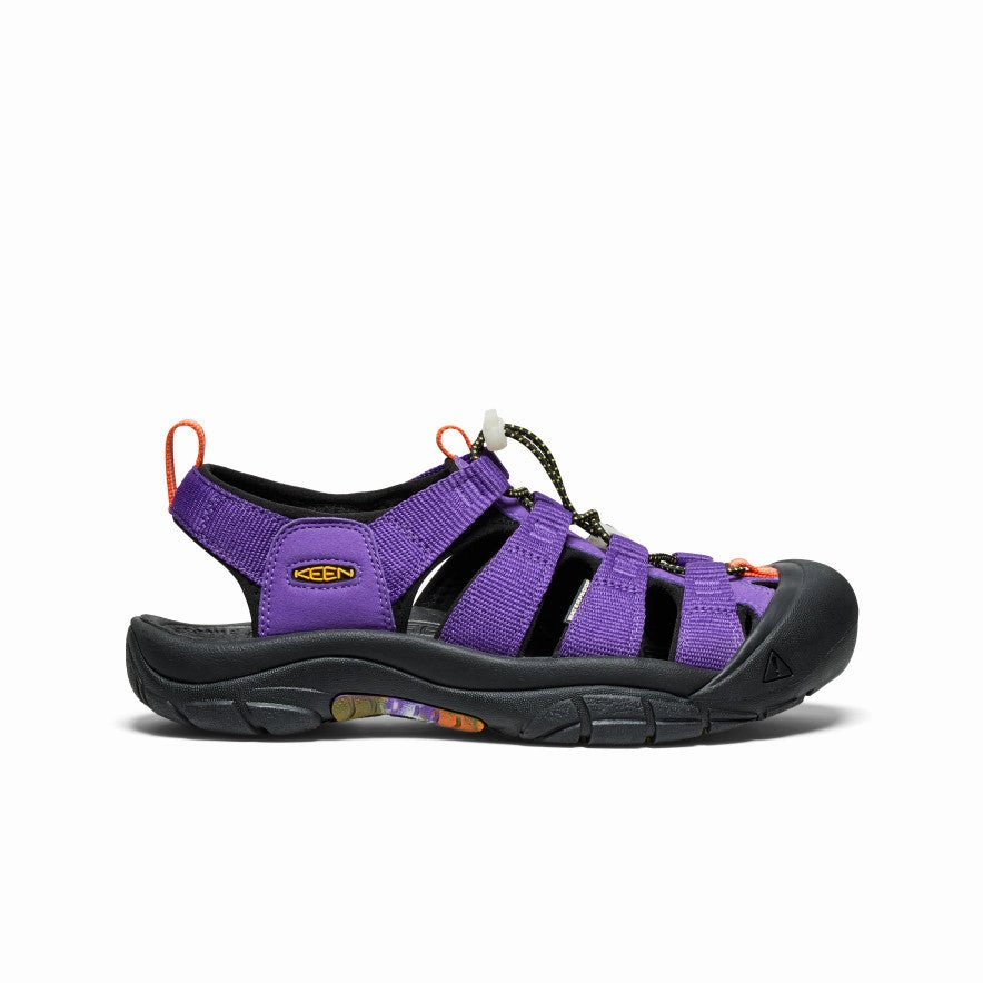 Men's Newport Retro Sandal x An Ko Rau  |  An Ko Rau Purple Reinforced toe Easy To Clean