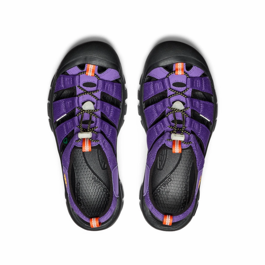 Men's Newport Retro Sandal x An Ko Rau  |  An Ko Rau Purple Anti blister Slip On