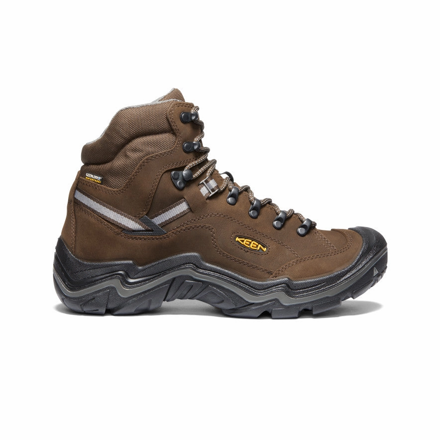 Men's Durand II Waterproof Boot  |  Cascade Brown/Gargoyle Traction Outsole Reflective details