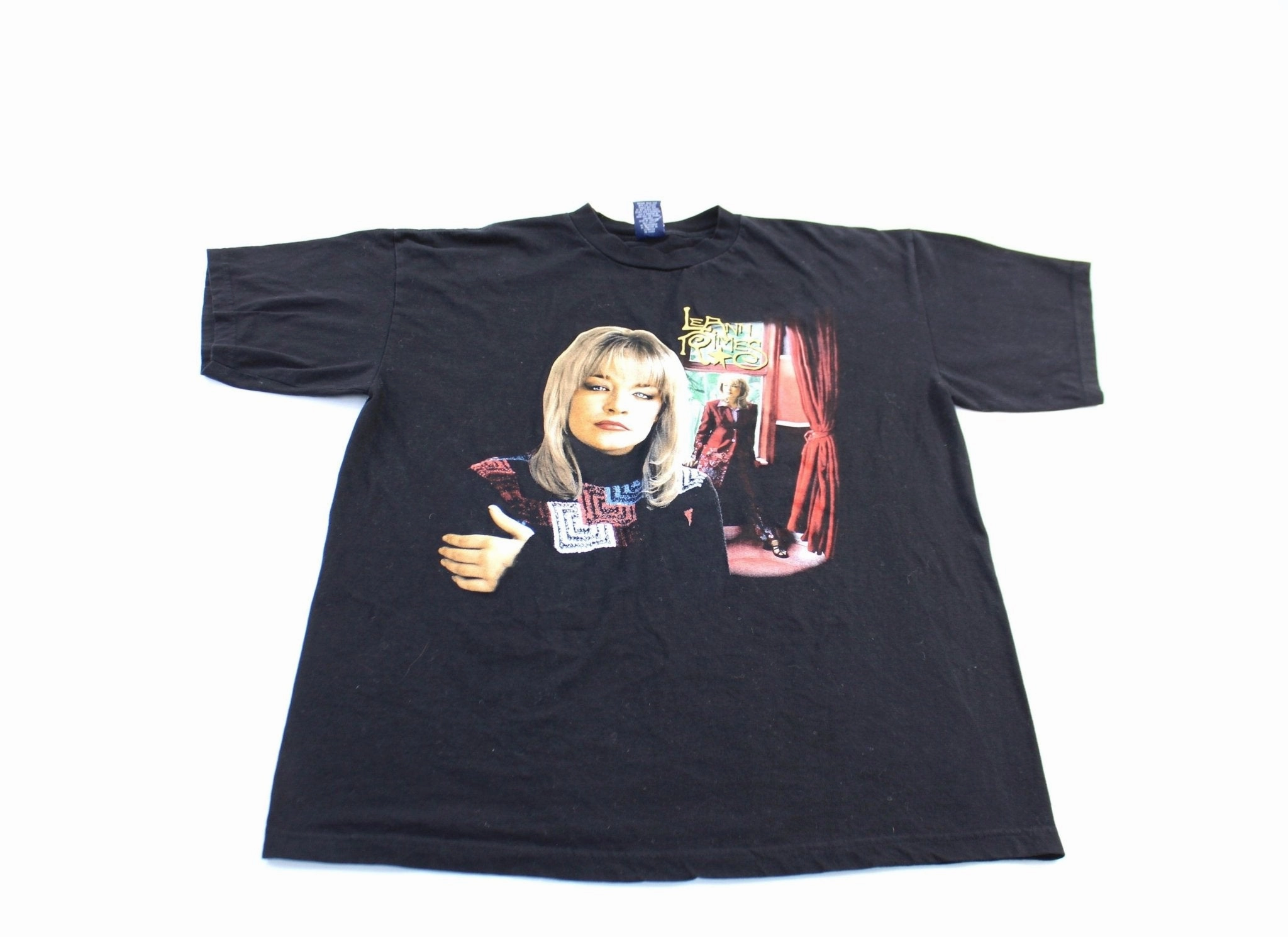 1998 Leann Rimes Pop Country Singer T-Shirt Street Trend Look
