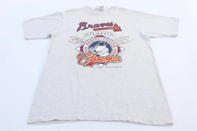 Timeless Wear 1992 Atlanta Braves Baseball Western Division Champs T-Shirt