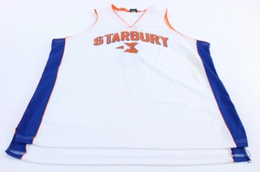Ventilated Mesh Panel Stephon Starbury Marbury #3 Basketball Jersey