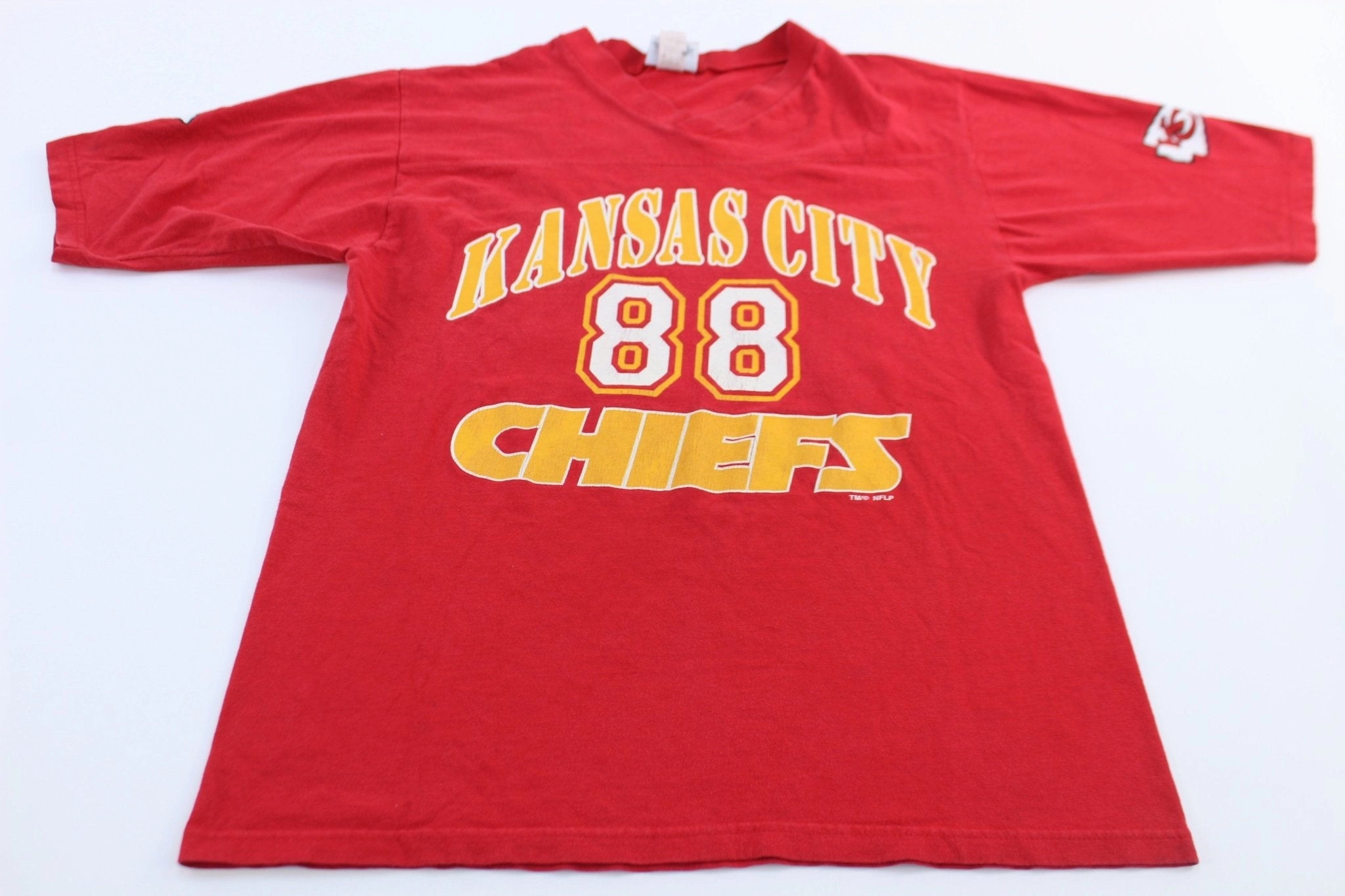 Comfort Design 90's Kansas City Chiefs Tony Gonzalez Jersey T-Shirt