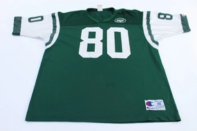 90's New York Jets Wayne Chrebet Champion Football Jersey Non Irritating Tags