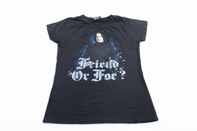 Stylish Design Women's Harry Potter Professor Severus Snape Friends or Foe T-Shirt