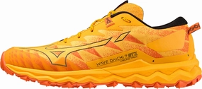 Mizuno Wave Daichi GORE-TEX Mens Trail Running Shoes - Orange Anti Odor Lining Material energy - return running option