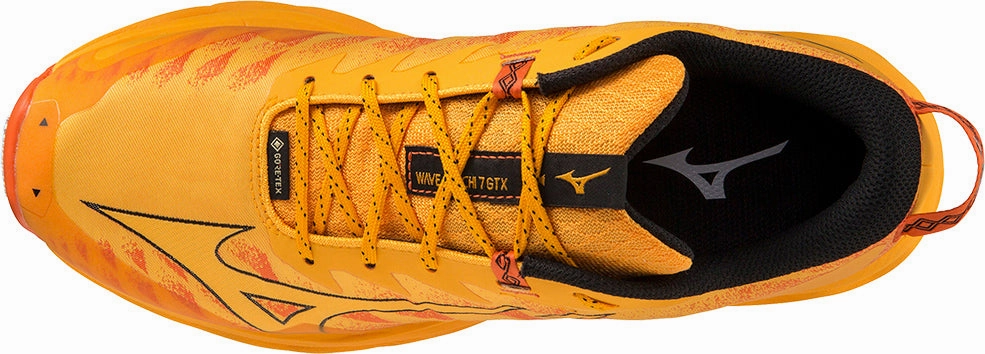 Mizuno Wave Daichi GORE-TEX Mens Trail Running Shoes - Orange Micro Groove Tread Design
