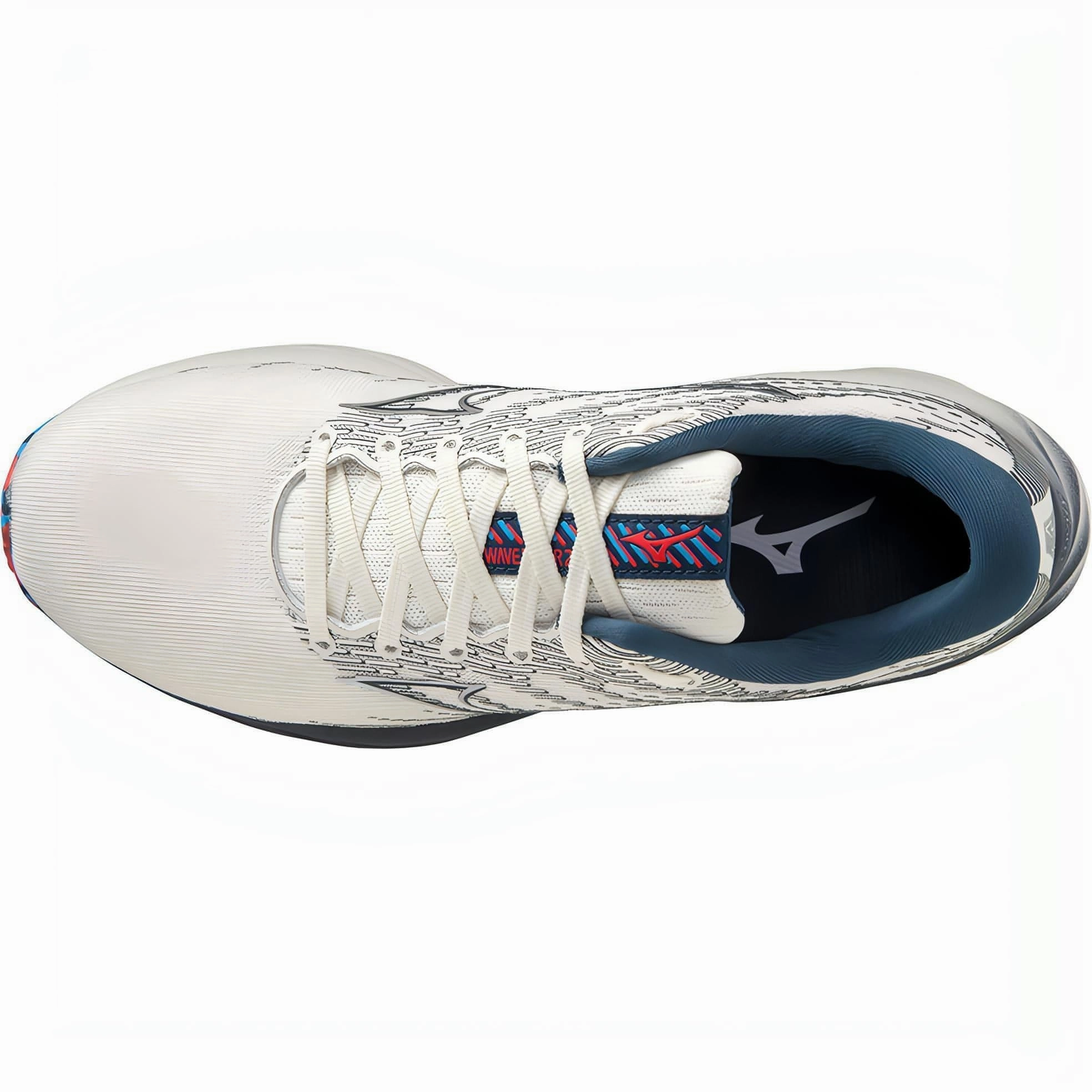 Adaptive - fit Comfort Outsole Mizuno Wave Rider 26 Womens Running Shoes - White