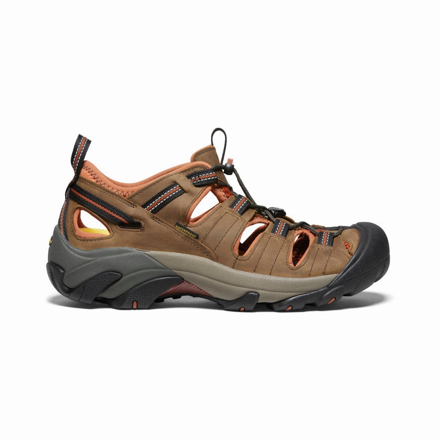 Supportive Lightweight Upper Men's Arroyo II  |  Black Olive/Bombay Brown