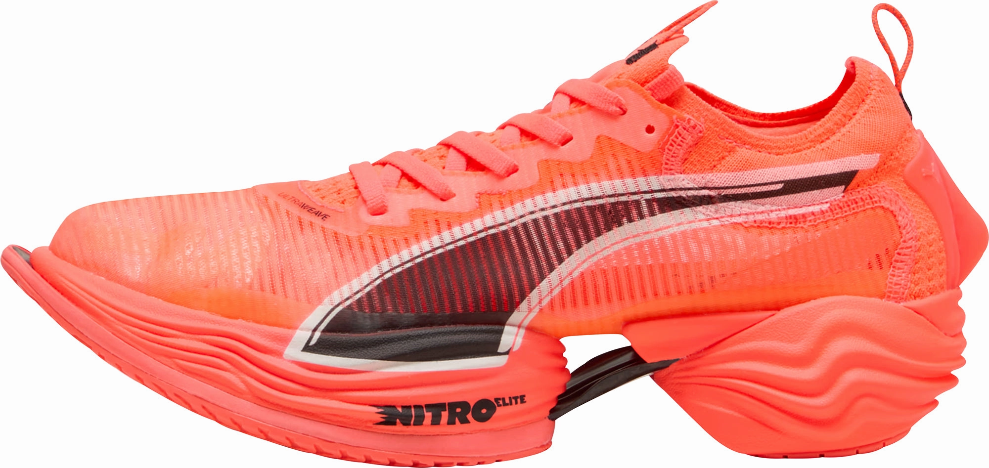 athlete in training Puma Fast-R Nitro Elite 2 Mens Running Shoes - Red