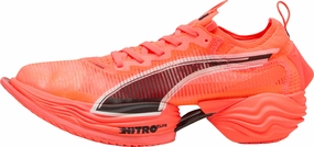 athlete in training Puma Fast-R Nitro Elite 2 Mens Running Shoes - Red