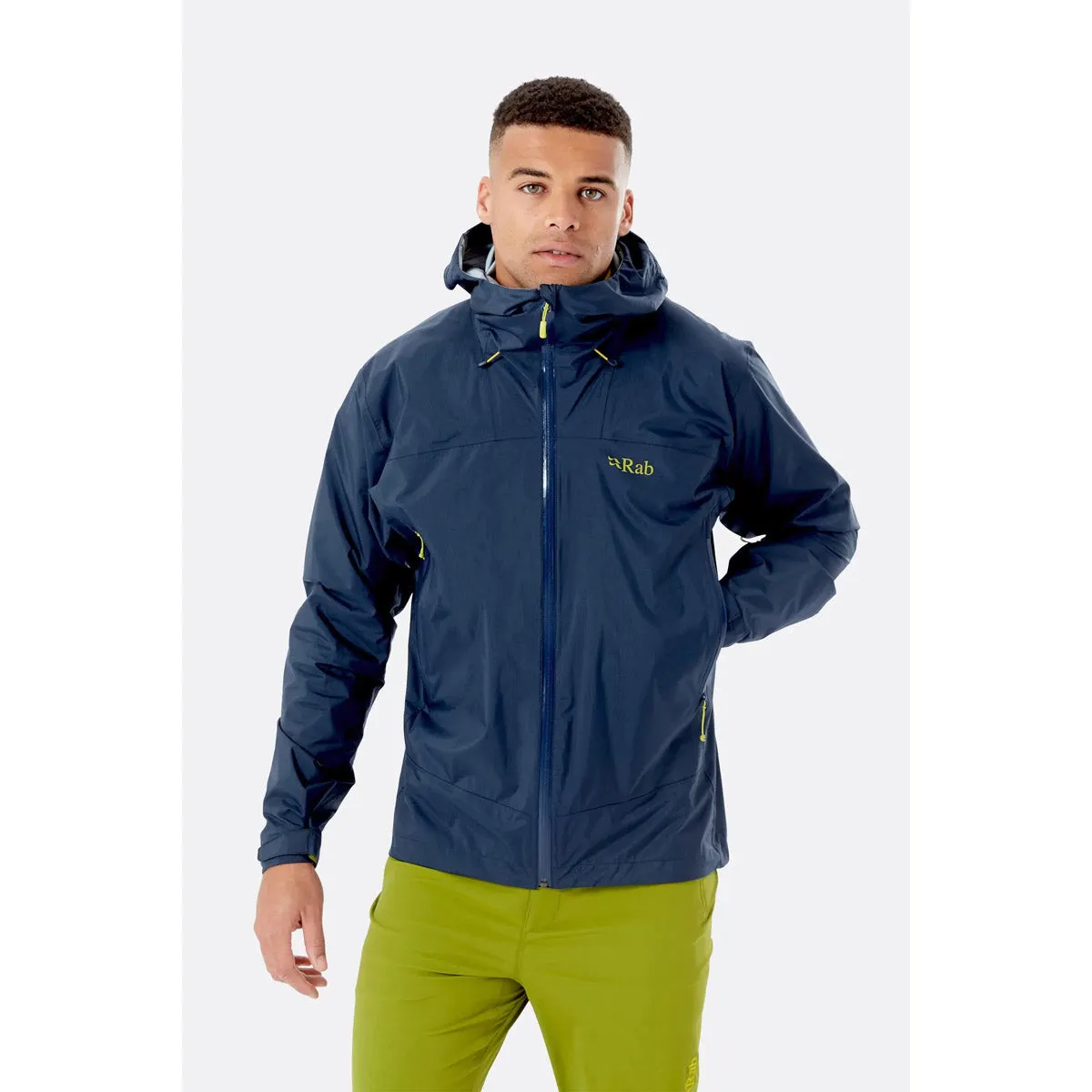 Men's Downpour Plus 2.0 Jacket Non Bulky Silhouette Lightweight Waterproof
