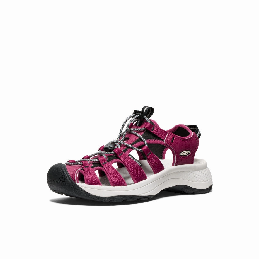 Skill Step Women's Astoria West Sandal  |  Beaujolais/Star White