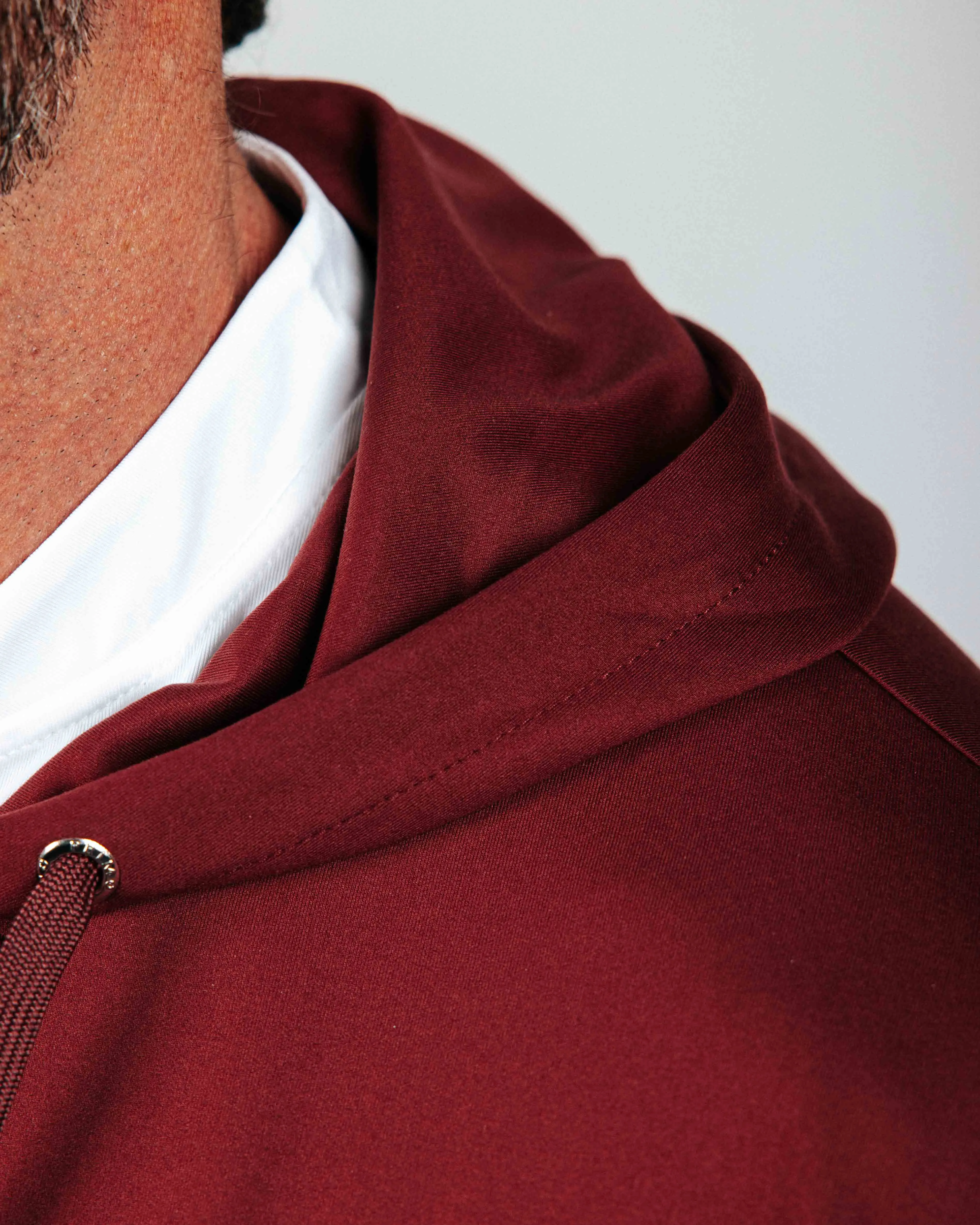 Maroon Golf Hoodie Fall